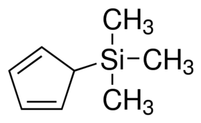Trimethylsilyl cyclopentadiene, mixture of isomers Chemical Structure